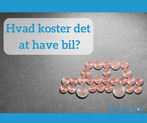 hvad koster min bil.